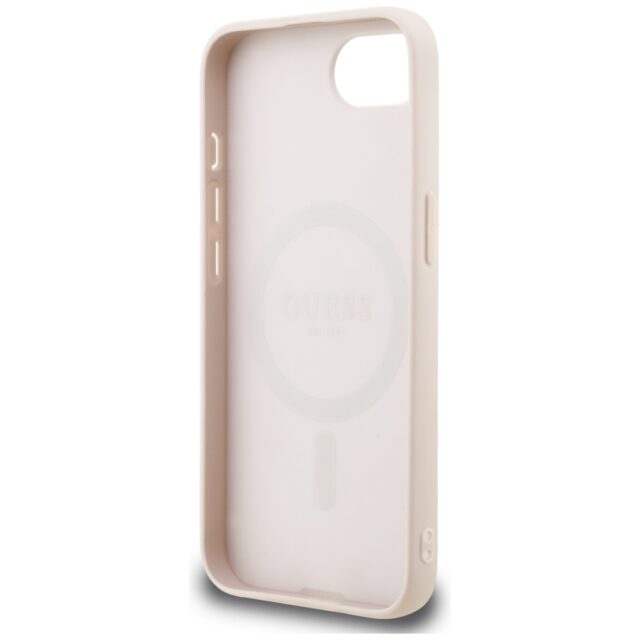 Case Guess 4G Small 4G and Classic MagSafe for iPhone 16e pink - imagine 7