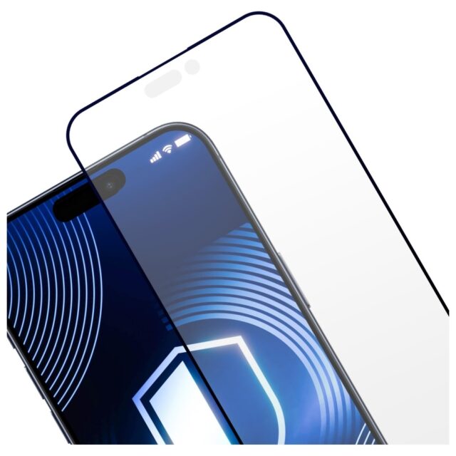 Tempered glass 3MK HardGlass Matt Max for Apple iPhone 17 Pro - imagine 3