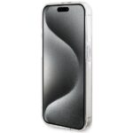 Guess GUHCP15LH4PSEGP iPhone 15 Pro 6.1" pink hardcase IML 4G Gold Stripe - imagine 5