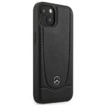 Mercedes MEHCP15MARMBK iPhone 15 Plus / 14 Plus 6.7" Black Hardcase Leather Urban - imagine 4
