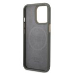 Guess GUHMP13XSAPSTG iPhone 13 Pro Max 6,7" grey hardcase Peony Logo Plate MagSafe - imagine 7