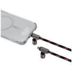 Universal phone lanyard cable 2in1 Skinarma Dyno Ve USB-C/USB-C black - imagine 3