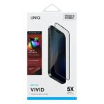 UNIQ Optix Vivid iPhone 16 Pro Max 6.9" clear tempered glass with applicator - imagine 2