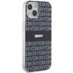 DKNY DKHMP15SHRHSEK iPhone 15 / 14 / 13 6.1 inch black hardcase IML Mono & Stripe MagSafe - imagine 4