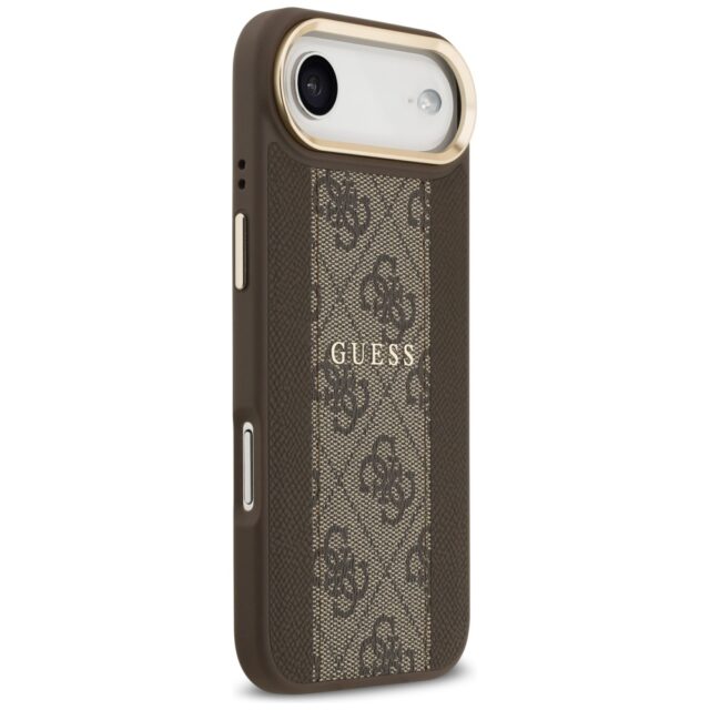 Case Guess 4G Stripe MagSafe for iPhone 17 Air brown - imagine 4