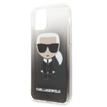 Karl Lagerfeld KLHCN58TRDFKBK iPhone 11 Pro black Gradient Ikonik Karl - imagine 3