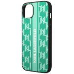 Karl Lagerfeld KLHCP14MPGKLSKN iPhone 14Plus / 15 Plus 6,7" hardcase green Monogram Stripe - imagine 6