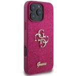 Guess GUHCP16LHG4SGU iPhone 16 Pro 6.3" purple hardcase Glitter Script Big 4G - imagine 4