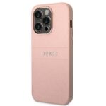 Guess GUHCP14LPSASBPI iPhone 14 Pro 6,1" pink Saffiano Strap - imagine 2