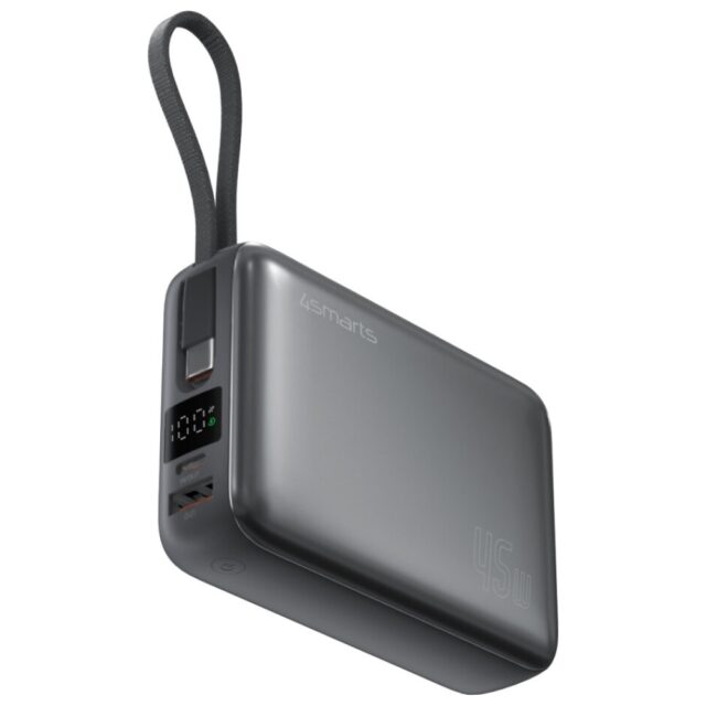 Power bank 4smarts Enterprise Compact 20000mAh 45W gray - imagine 2