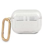 Guess GUAPUCG4GT AirPods Pro cover Transparent Glitter Collection - imagine 2