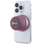 Guess speaker Bluetooth GUWSC3ALSMP Speaker Stand pink Magnetic Script Metal - imagine 5