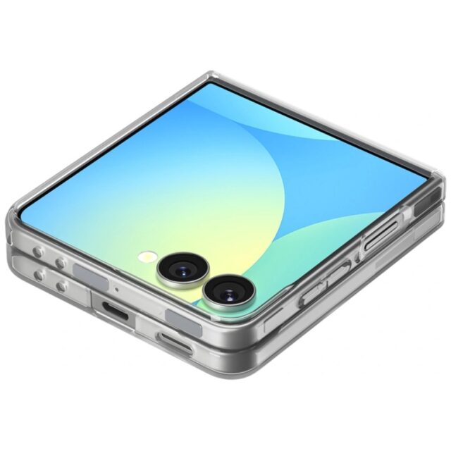 Case Spigen AirSkin Mag MagSafe for Samsung Galaxy Z Flip7 transparent - imagine 4