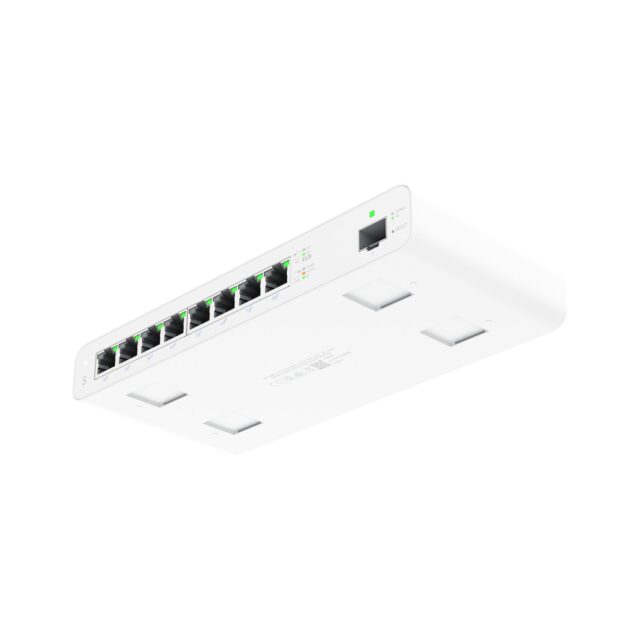 Ubiquiti UISP-S-EU | Switch | MicroPoP, 8x RJ45 1000Mb/s, 1x SFP, 110W - imagine 4