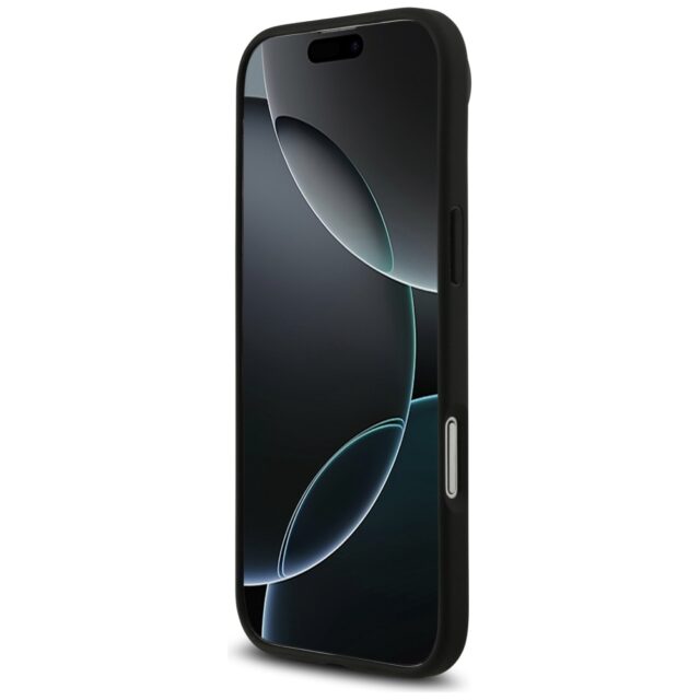 Mercedes Leather Large Laurel Leave MagSafe Case for iPhone Air Black - imagine 5