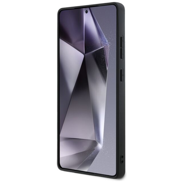 Case BMW Leather Big Wordmark for Samsung Galaxy S25 Ultra black - imagine 5