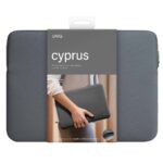 UNIQ bag Cyprus laptop Sleeve 16" onyx water-resistant neoprene - imagine 6