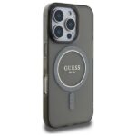 Guess GUHMP16LHFGEREK iPhone 16 Pro 6.3" black hardcase IML Glitter Circle MagSafe - imagine 4
