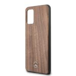 Mercedes MEHCS67VWOLB S20+ G985 hard case brown Wood Line Walnut - imagine 3
