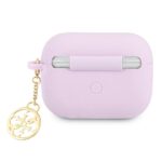 Guess GUAPLSC4EU AirPods Pro cover purple Charm 4G Collection - imagine 2