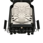 Extralink Jennifer | Fiber optic terminal box | 16 core, black, with connector - imagine 7