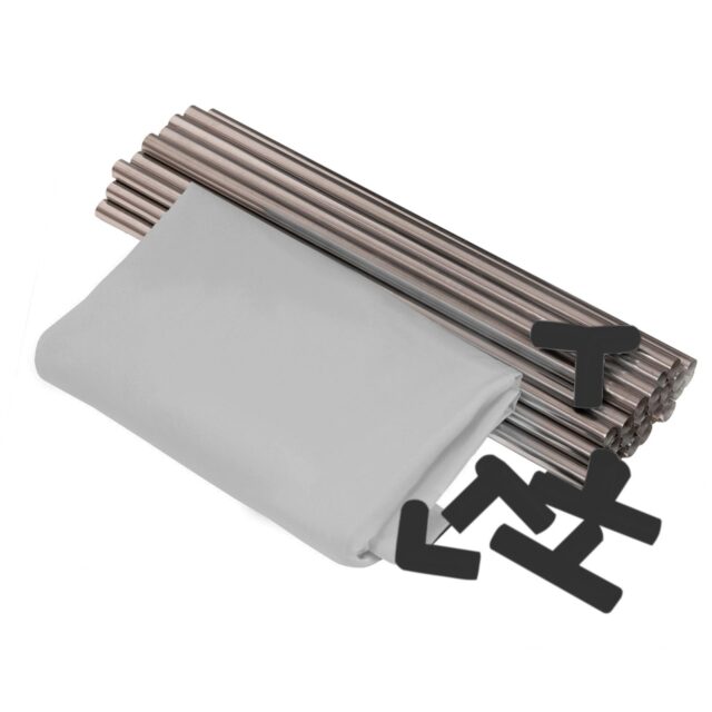 Extralink Kids Playpen, Dry Pool Playground for Children, Foldable 126x126cm Ball Pit k-458 - imagine 6