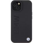Case BMW BMHCP15MSLLBK iPhone 15 Plus / 14 Plus 6.7" black Leather Hot Stamp - imagine 3
