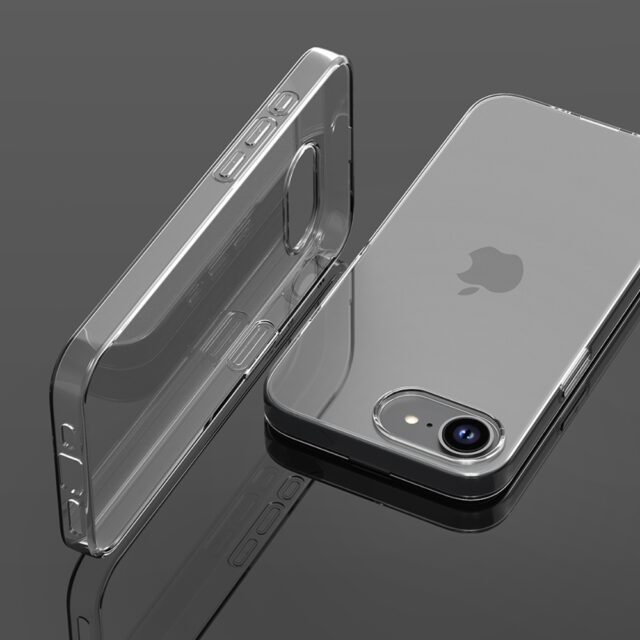 Araree A Fit case for iPhone 16e transparent - imagine 4