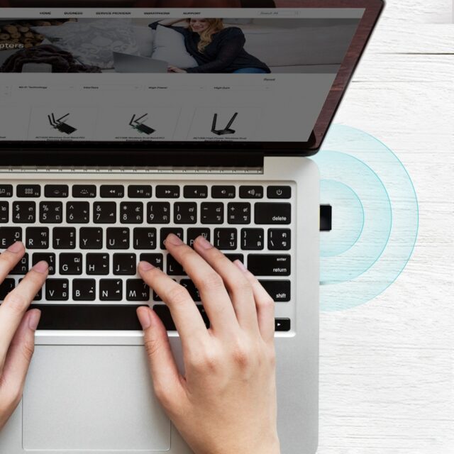 TP-Link Archer T2U Nano | WiFi USB Adapter | AC600, Dual Band - imagine 3