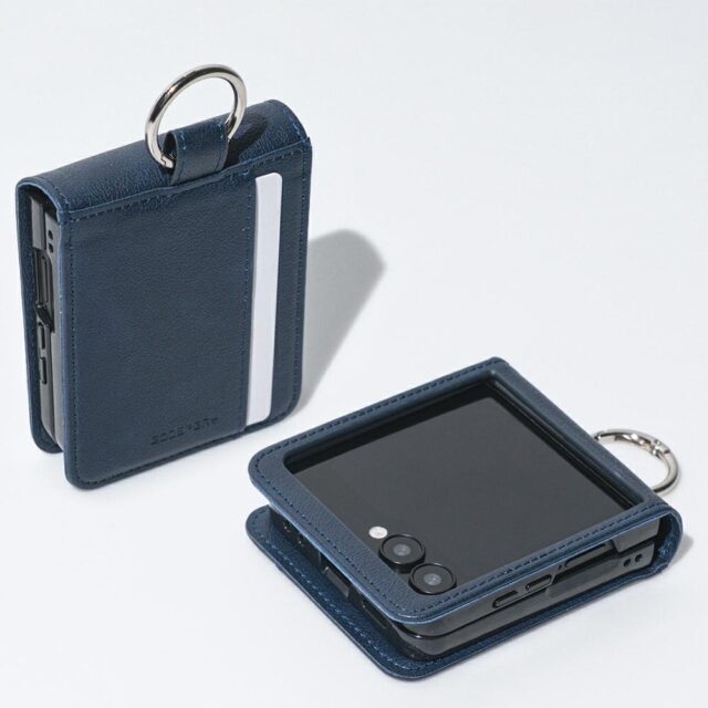 Mercury Basic Diary Case for Samsung Galaxy Z Flip7 Navy Blue - imagine 2