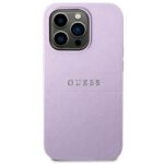 Guess GUHCP14LPSASBPU iPhone 14 Pro 6,1"purple Saffiano Strap - imagine 3