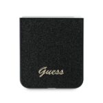 Guess GUHCZF6HGGSHK Z Flip6 F741 black 4G Glitter Script - imagine 5
