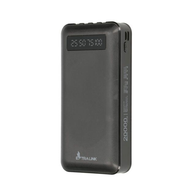 Extralink EPB-084 20000mAh Black | Powerbank | Power bank, USB-C - imagine 3