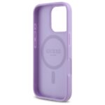 Guess GUHMP16XPSAHMCU iPhone 16 Pro Max 6.9" purple hardcase Saffiano MagSafe - imagine 7