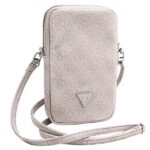 Guess Bag GUWBZP4GFTSP pink Zip 4G Triangle - imagine 3