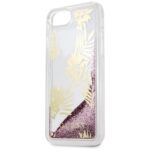 Guess GUHCP7GLUPPI iPhone 6/7/8/SE 2020 pink hard case Palm Springs Glitter Liquid - imagine 7