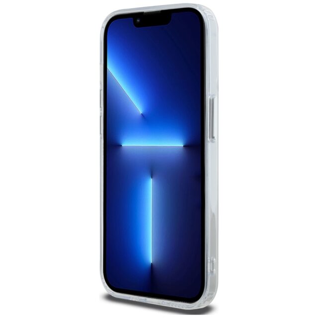 Karl Lagerfeld KLHMP14LHLSKCH iPhone14 Pro 6.1" white hardcase IML Metal Karl&Choupette Head MageSaf - imagine 5