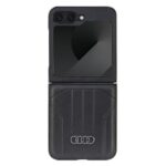 Audi Synthetic Leather MagSafe Z Flip 6 F741 black hardcase AU-TPUPCFlip6-Q5/D1-BK