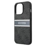 Guess GUHCP13L4GDGR iPhone 13 Pro / 13 6,1"grey hardcase 4G Stripe - imagine 6