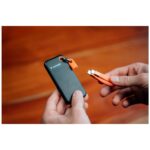 Verbatim 1TB SSD Drive - Keychain with USB 3.2 Gen.2 Cable Black-Orange 321 - imagine 3