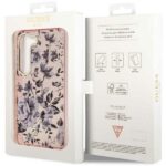 Guess GUHCS23MHCFWSP S23+ S916 pink hardcase Flower Collection - imagine 8