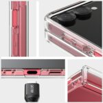 Case Araree Duple 360 for Samsung Galaxy  Z Flip7 transparent - imagine 5