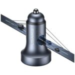 USAMS CC327 car charger Aluminum 45W USB-A USB-C tarnish - imagine 3