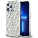 Karl Lagerfeld KLHCP15LHKFOEMD iPhone 15 Pro 6.1" gold hardcase IML Fullover  Logo