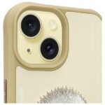 Nimmy case iPhone 15 6.1" khaki Glasses Cool Dog - imagine 3