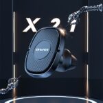 AWEI magnetic car holder X21 for air vent black - imagine 2