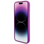 Guess GUHCP15XPMSDGSF iPhone 15 Pro Max 6.7" fuschia hardcase Disco Metal Script - imagine 5