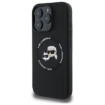 Karl Lagerfeld KLHMP16XSKCHTCK iPhone 16 Pro Max 6.9" black hardcase Silicone Karl&Choupette Heads M - imagine 2