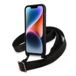 Karl Lagerfeld KLHCP14MSTMMK iPhone 14 Plus / 15 Plus 6,7" hardcase black Monogram Plaque Logo - imagine 4