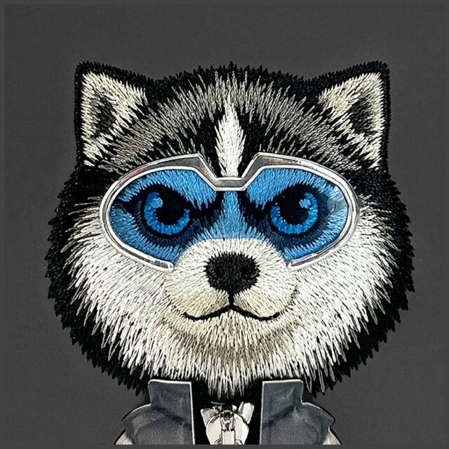 Case Nimmy Cool&Cute 2.0 Wolf for iPhone  17 Pro Max black - imagine 5